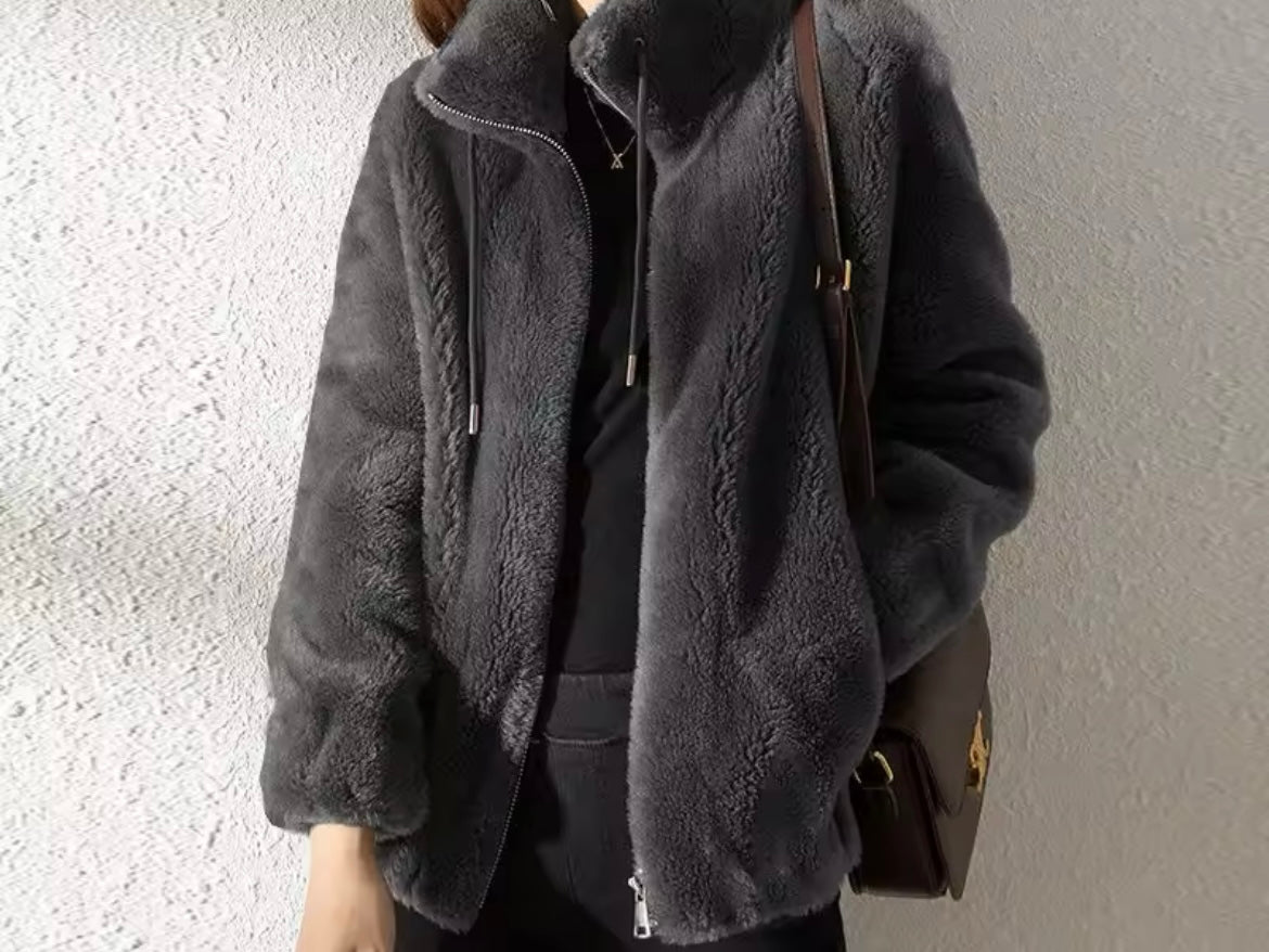 Teddy zip jacket