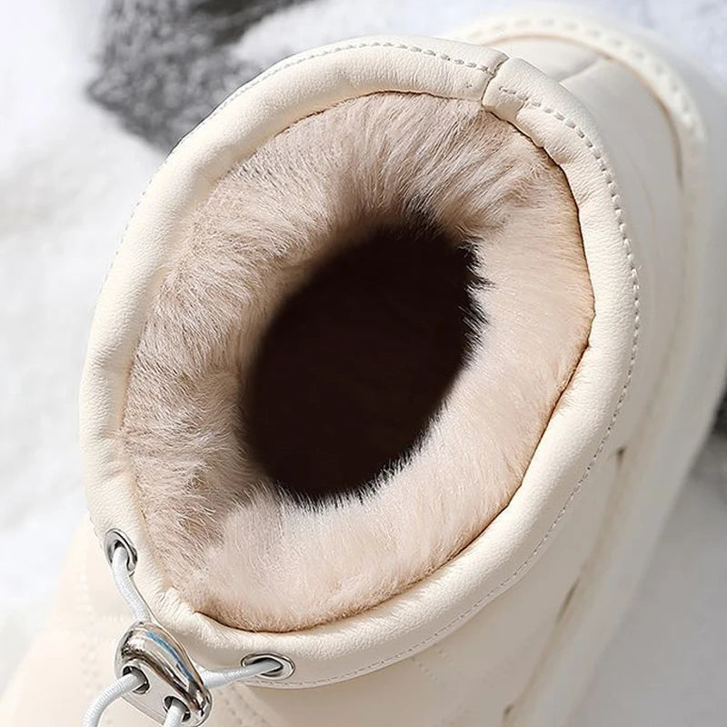 Waterproof quilted boots