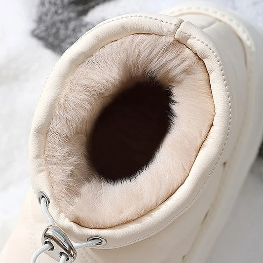 Waterproof quilted boots