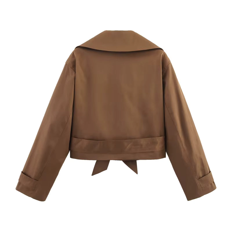 Trenchcoat med bälte