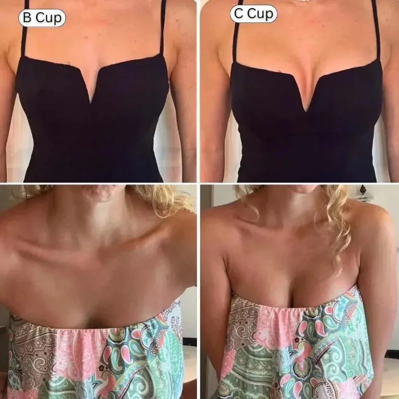 Självhäftande Push-Up BH – Osynlig, Dubbelhäftande & Återanvändbar