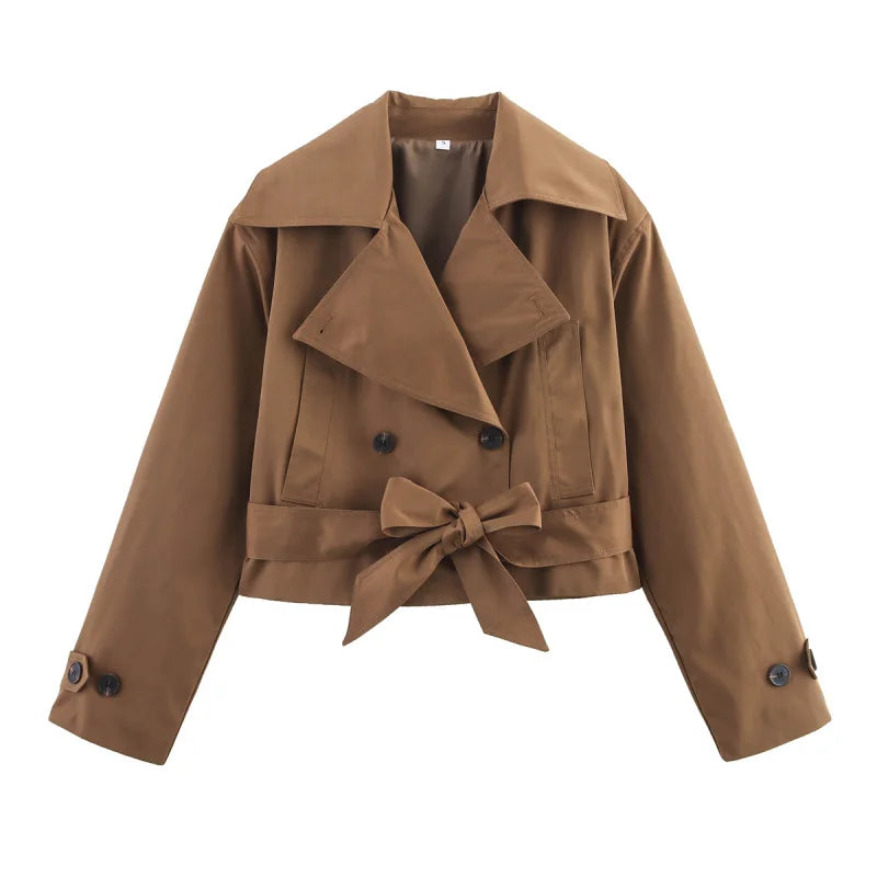 Trenchcoat med bälte