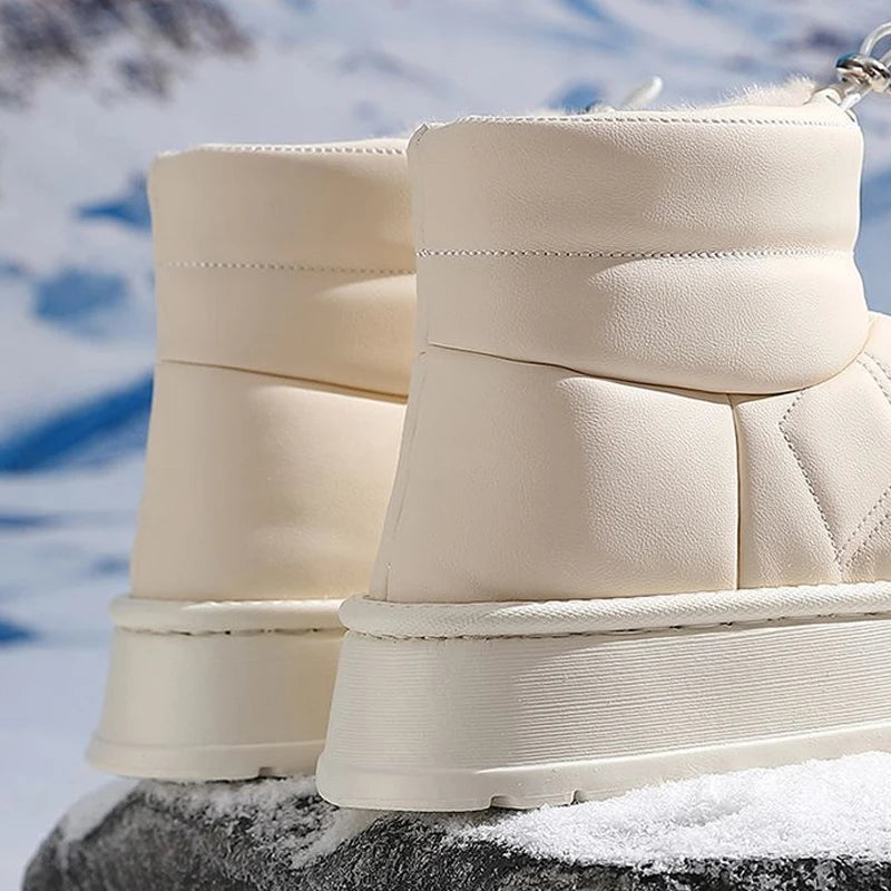 Waterproof quilted boots