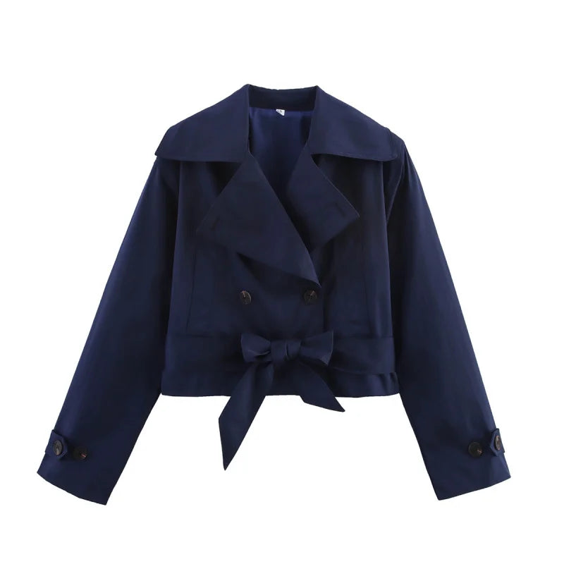 Trenchcoat med bälte
