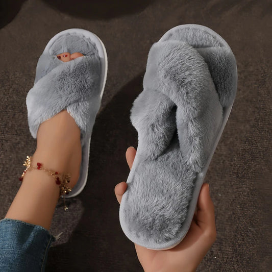 Cross slippers
