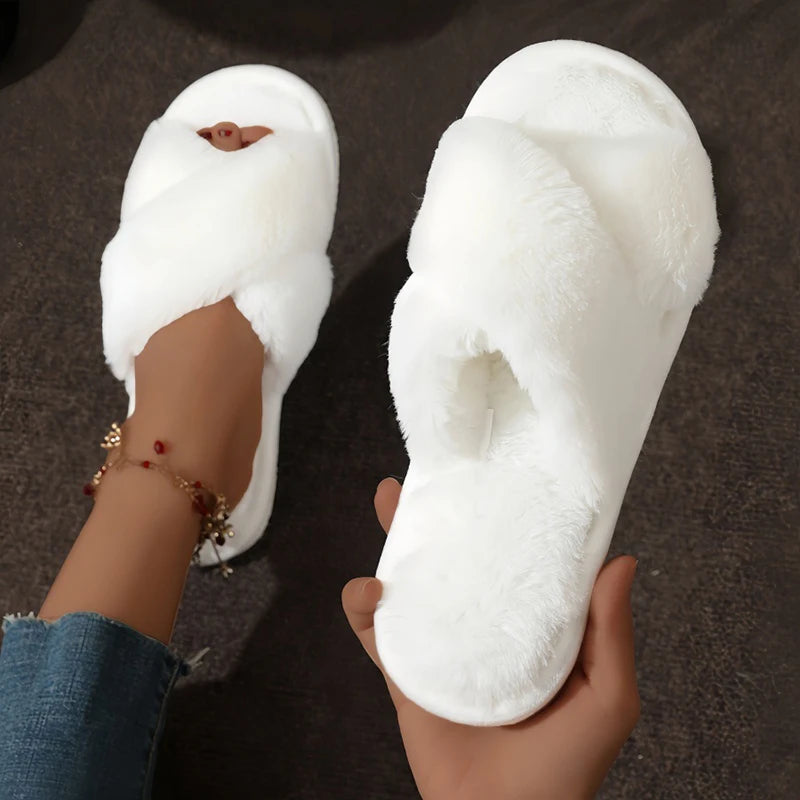 Cross slippers