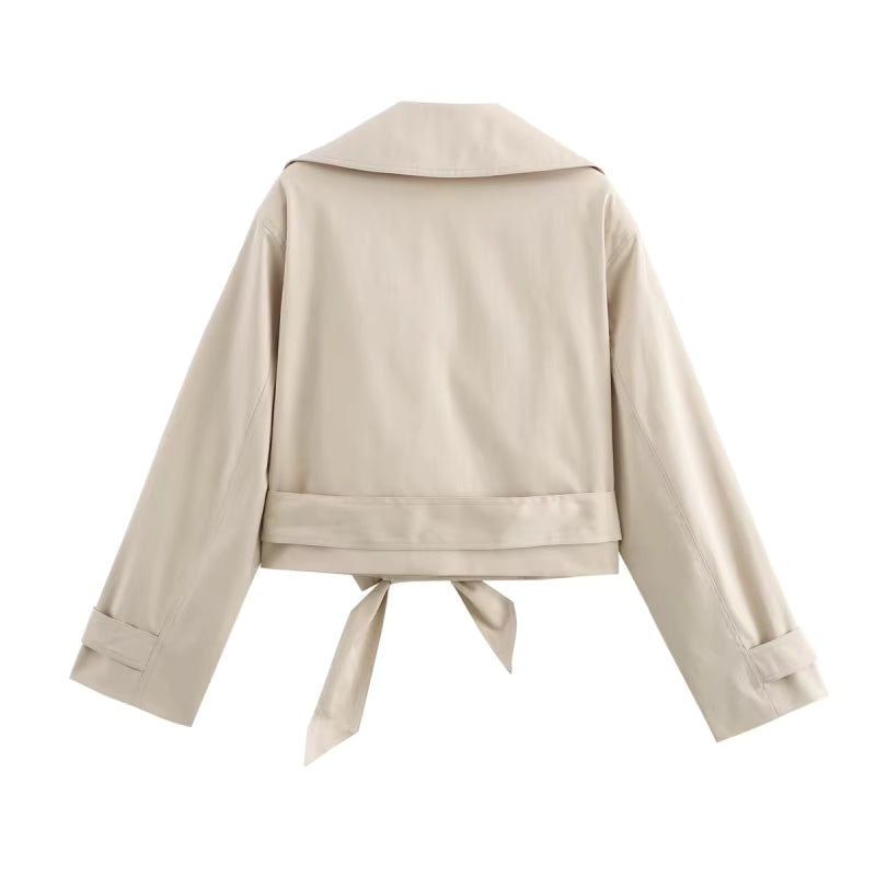 Trenchcoat med bälte