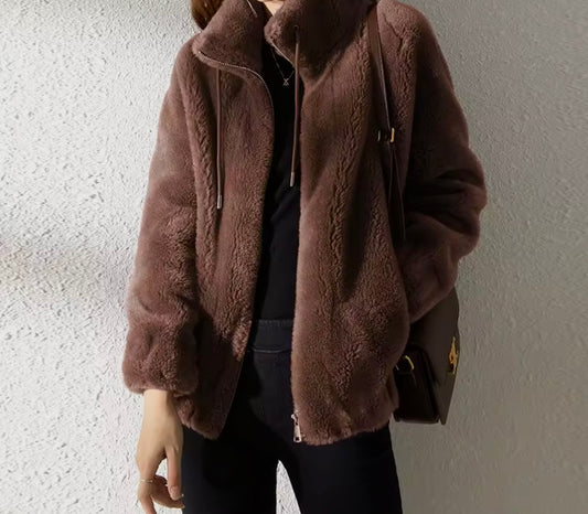 Teddy zip jacket