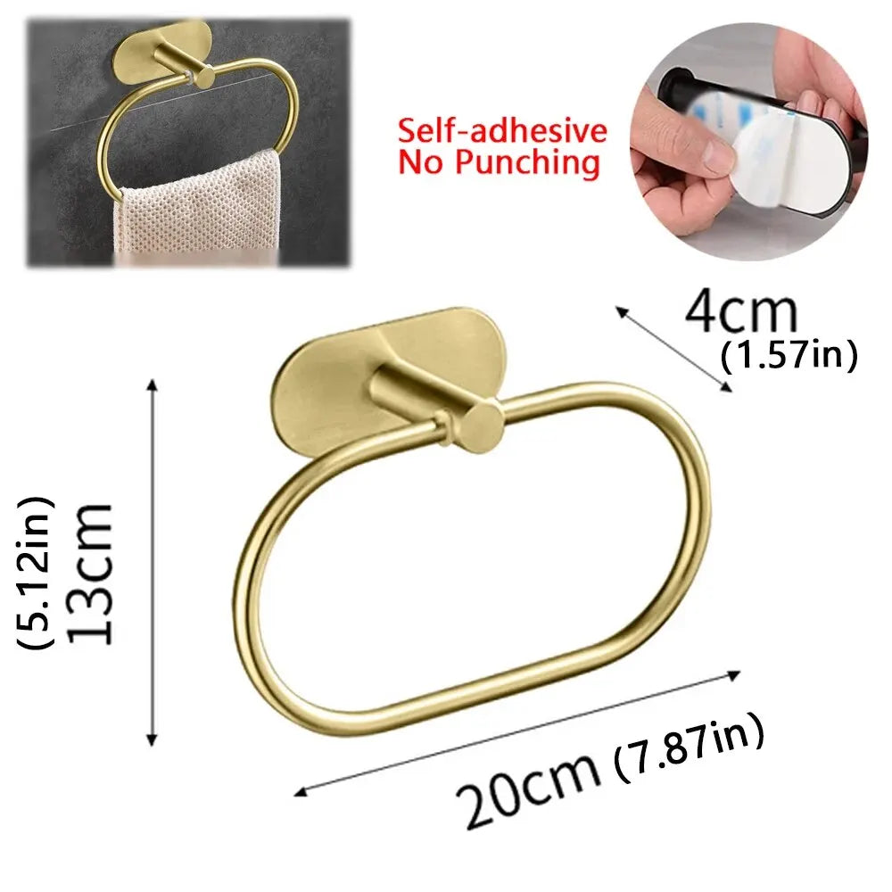 Självhäftande Handdukshållare – Ring