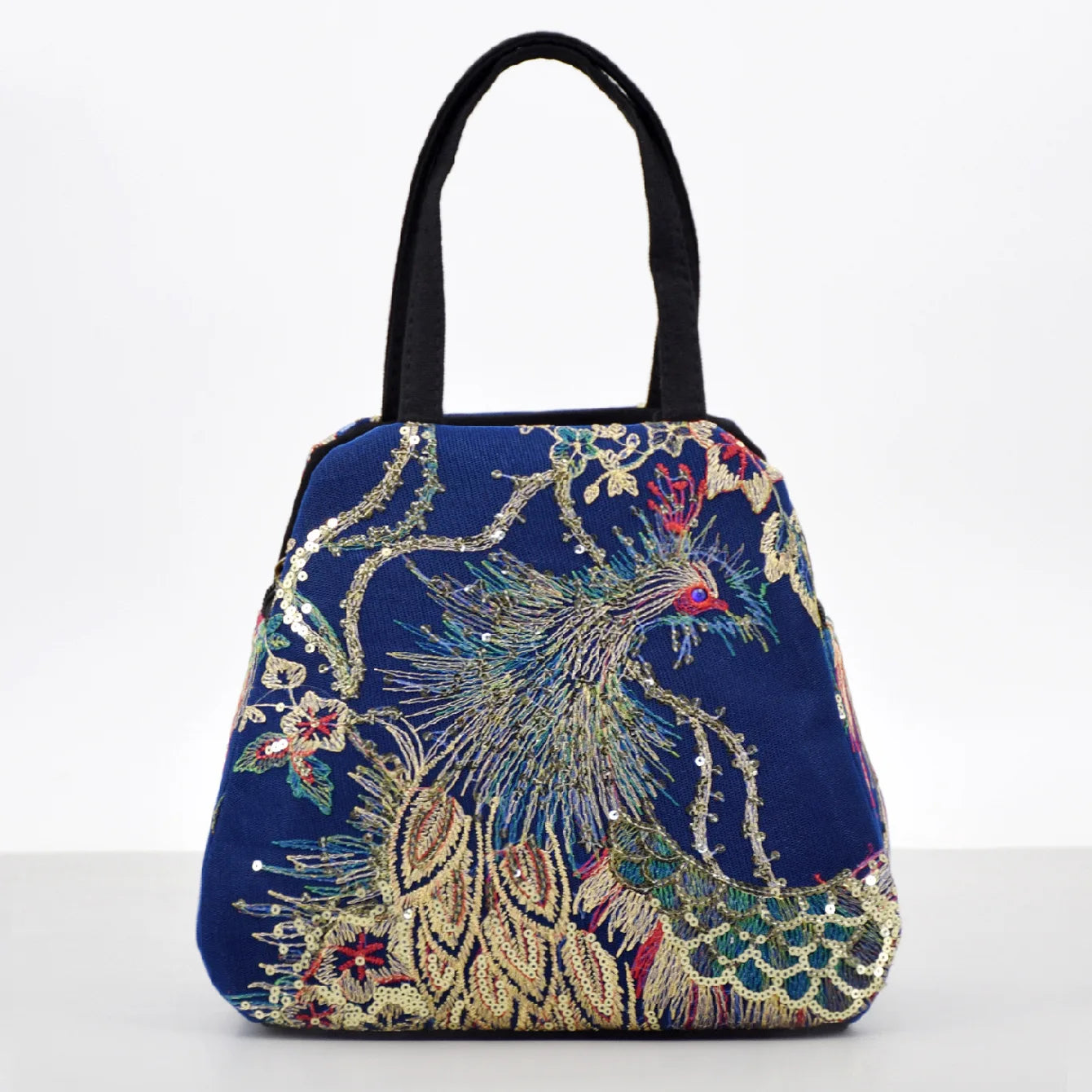 Classic Embroidered Handbag
