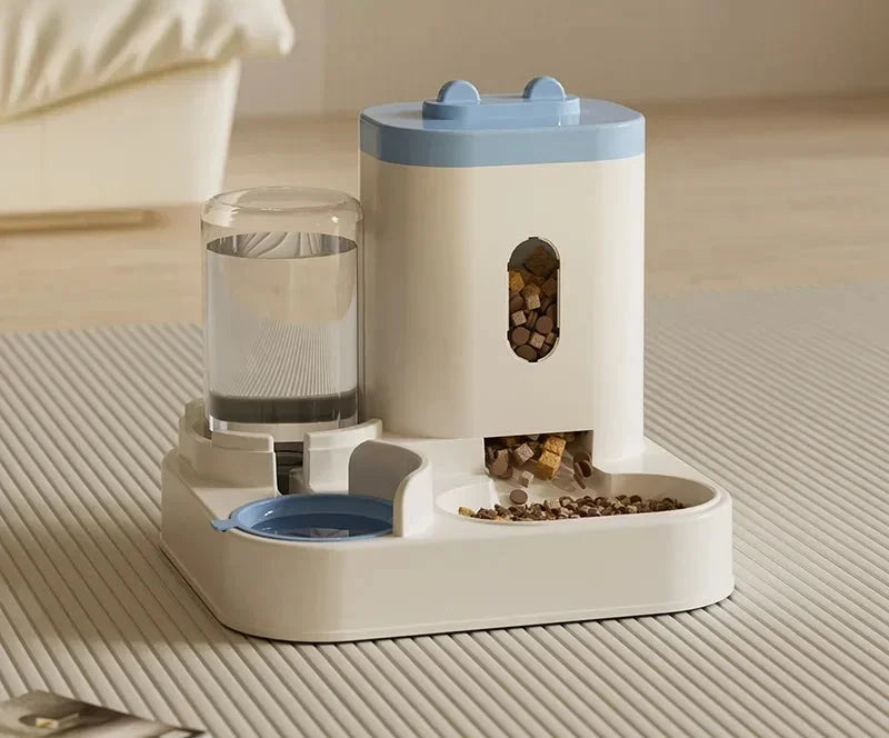 Automatisk Mat- & Vattenstation för Katt