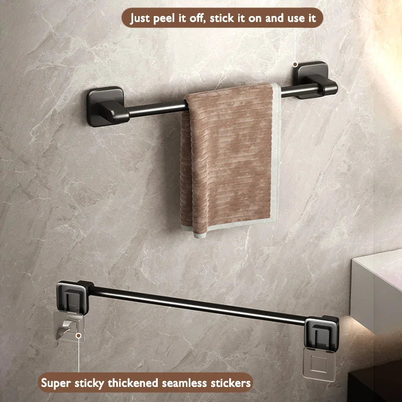 Självhäftande Handdukshållare – Stång
