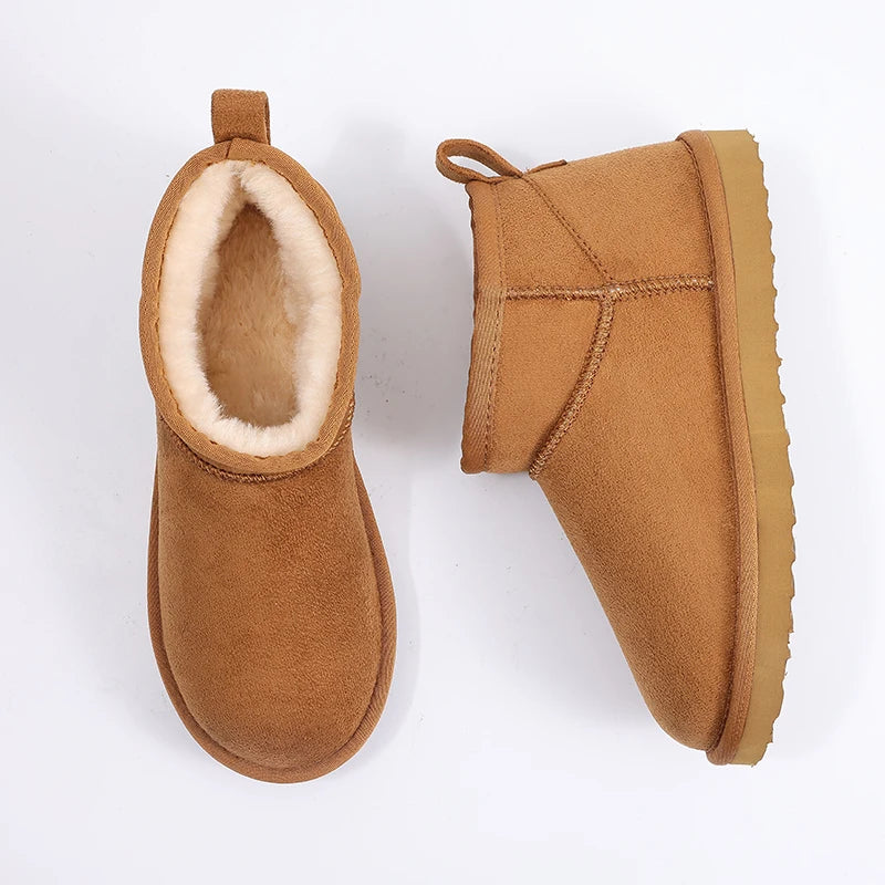 Plush Short Boots
