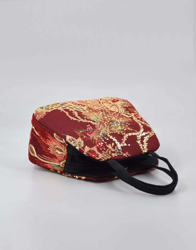 Classic Embroidered Handbag