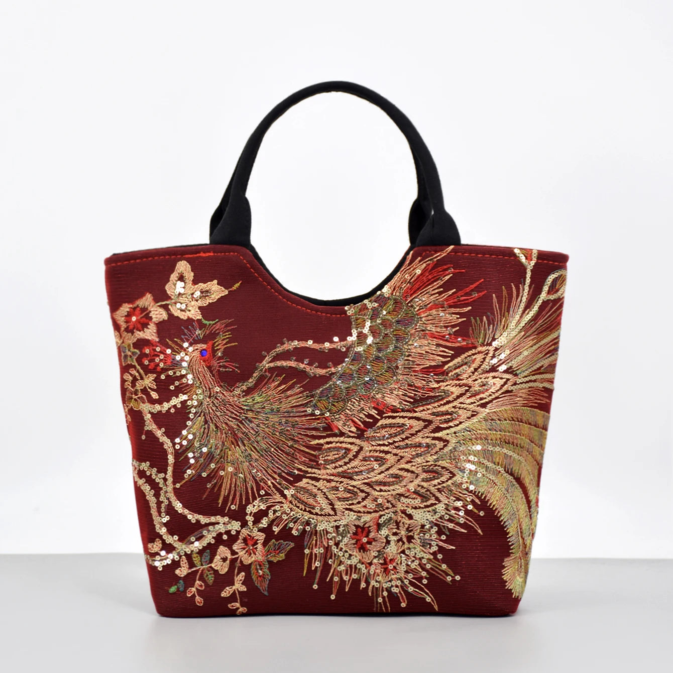 Elegant Embroidered Tote