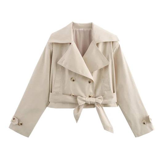 Trenchcoat med bälte