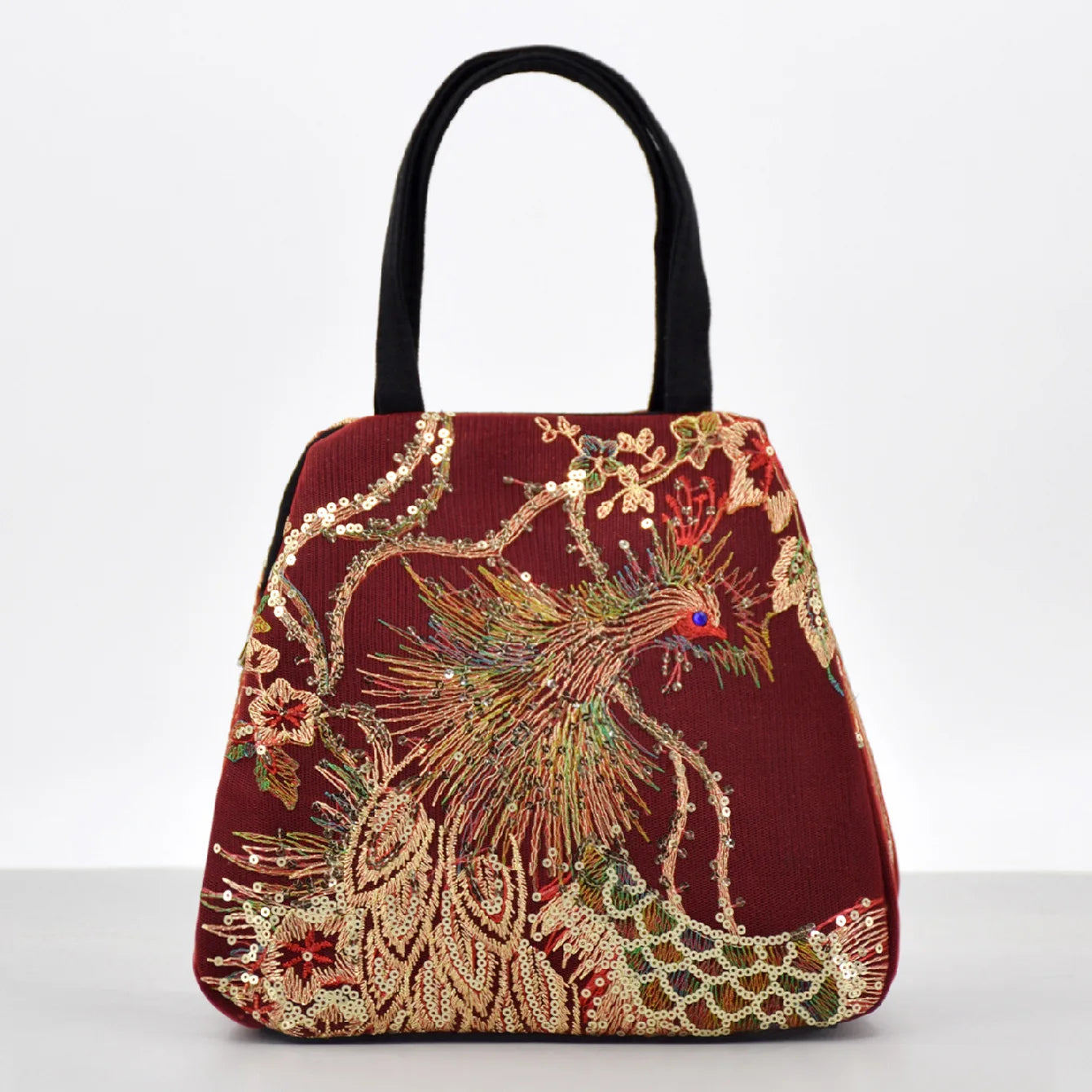 Classic Embroidered Handbag