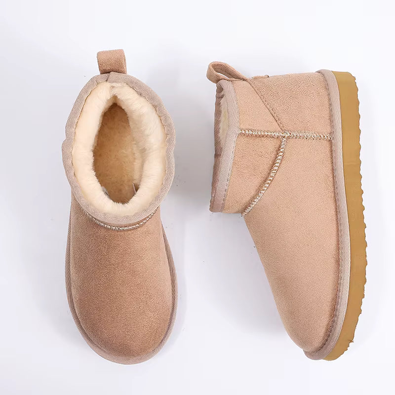 Plush Short Boots