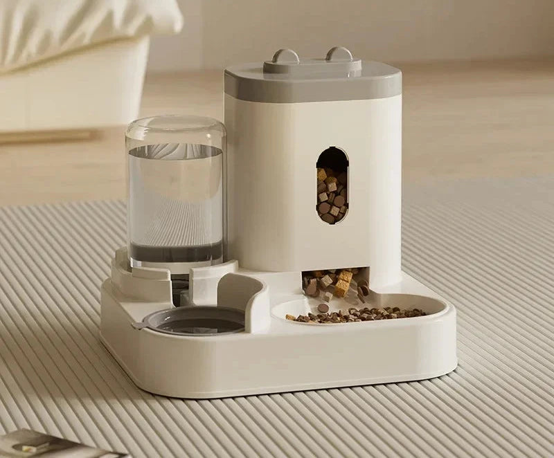 Automatisk Mat- & Vattenstation för Katt
