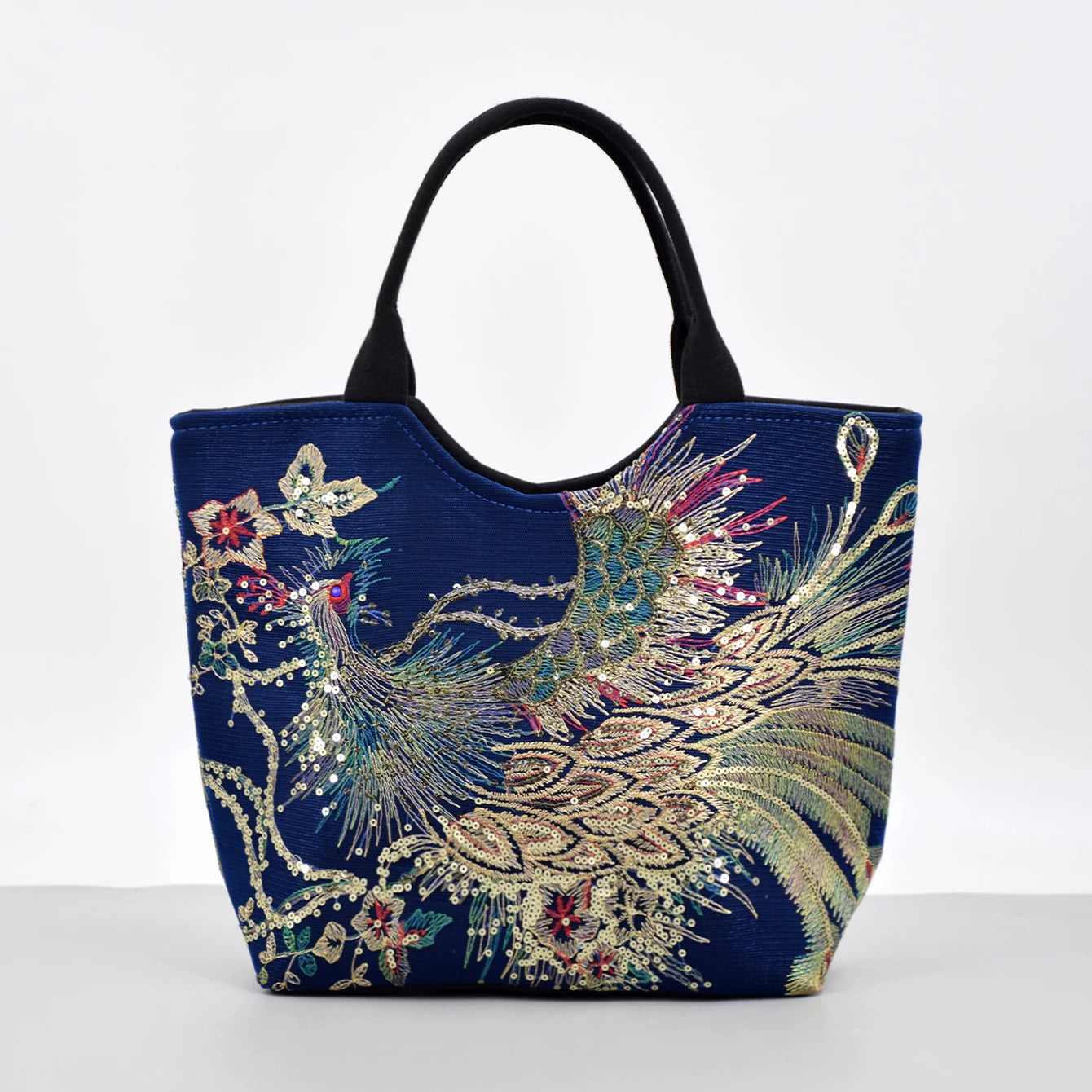 Elegant Embroidered Tote