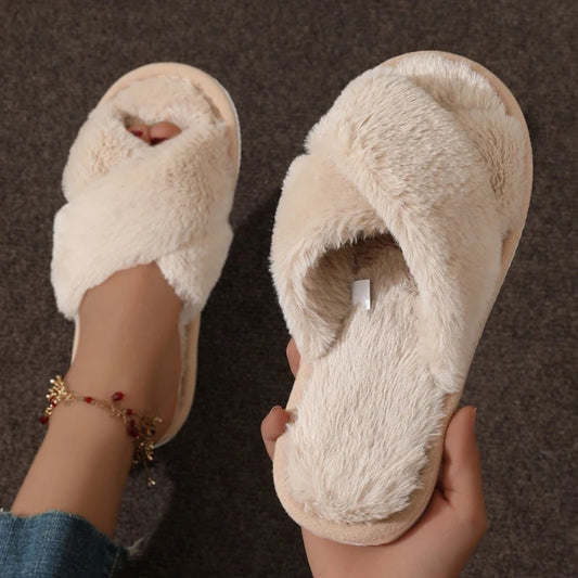 Cross slippers